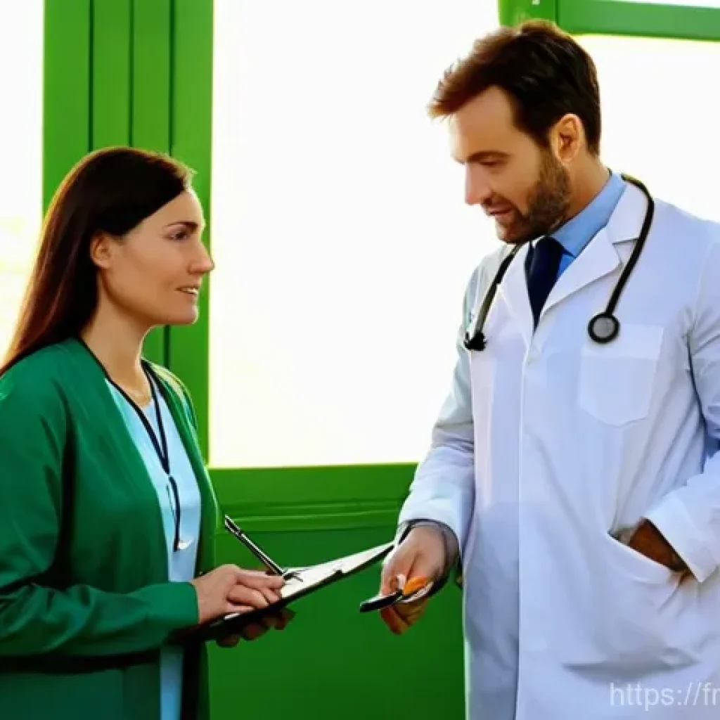 프랑스 병원 시스템과 의료 보험 - **Prompt 1: Coordinated Care Pathway**
"A warm and inviting general practitioner's office in a F...