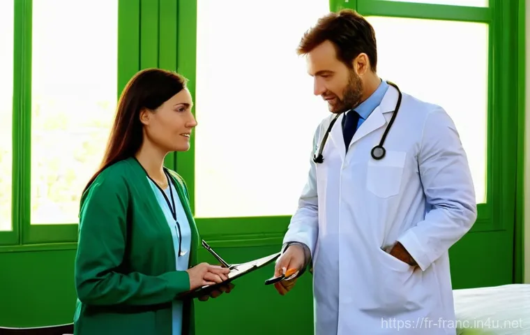프랑스 병원 시스템과 의료 보험 - **Prompt 1: Coordinated Care Pathway**
    "A warm and inviting general practitioner's office in a F...